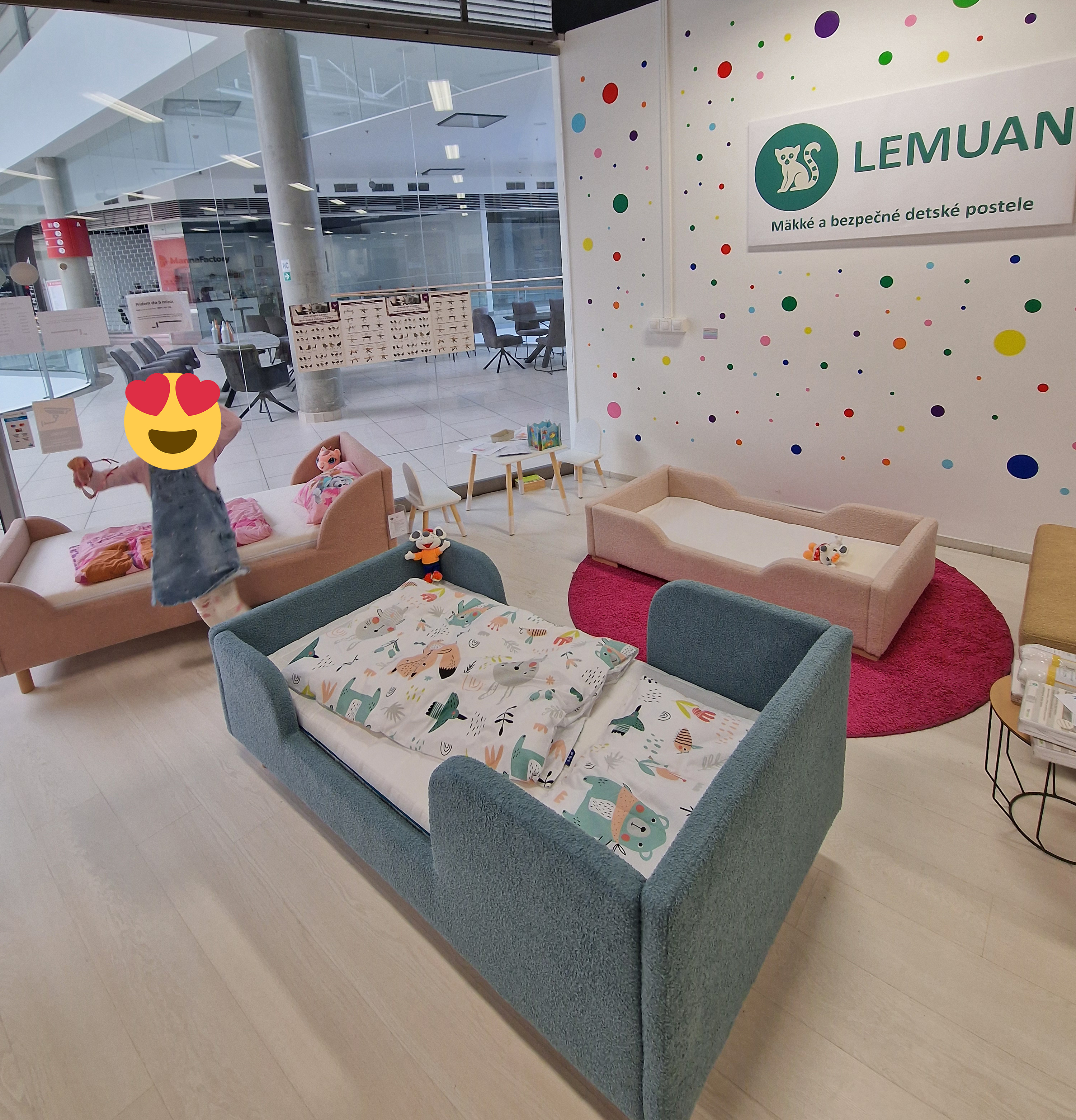 predajna postel fili